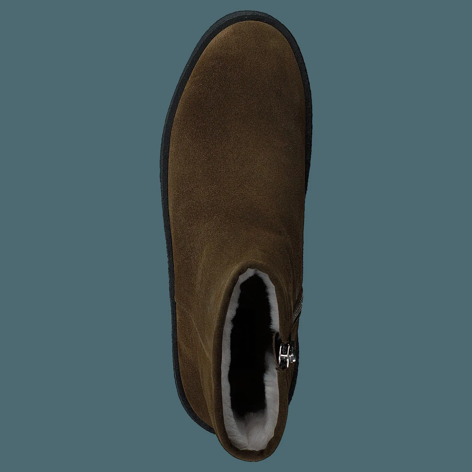 5831-557 Army Green Suede