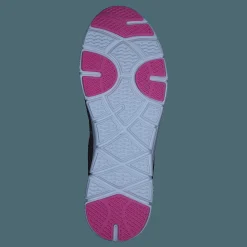 435-2311 Comfort Sock Black/Fuchsia