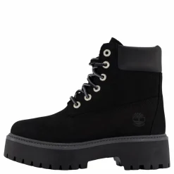 6 Inch Lace Up Waterproof Boot Jet Black