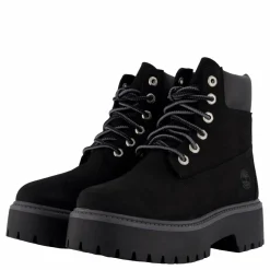 6 Inch Lace Up Waterproof Boot Jet Black