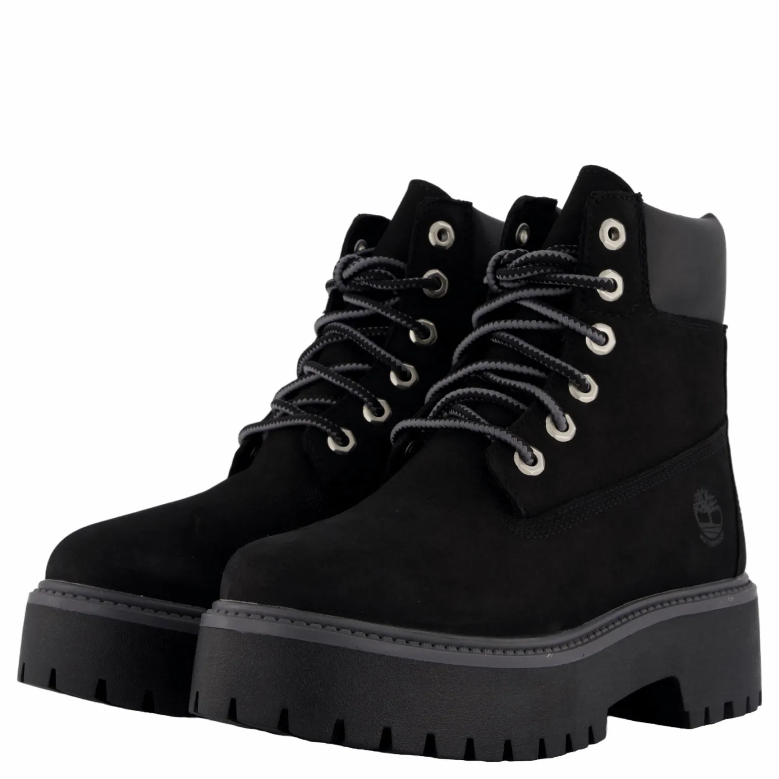 6 Inch Lace Up Waterproof Boot Jet Black