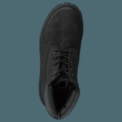 6 Inch Premium Waterproof Black Nubuck Mono