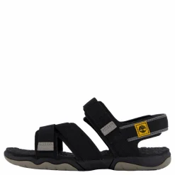 2 Strap Sandal Jet Black