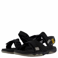 2 Strap Sandal Jet Black