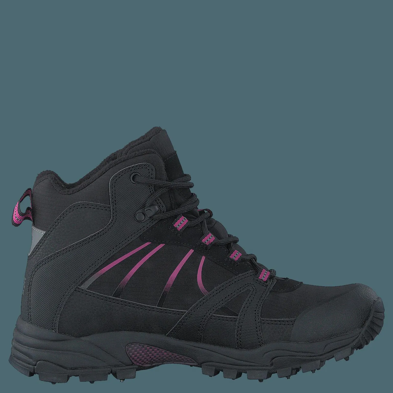 430-4401 Waterproof Warm Lined Black/Fuchsia ICE-Tech Studs
