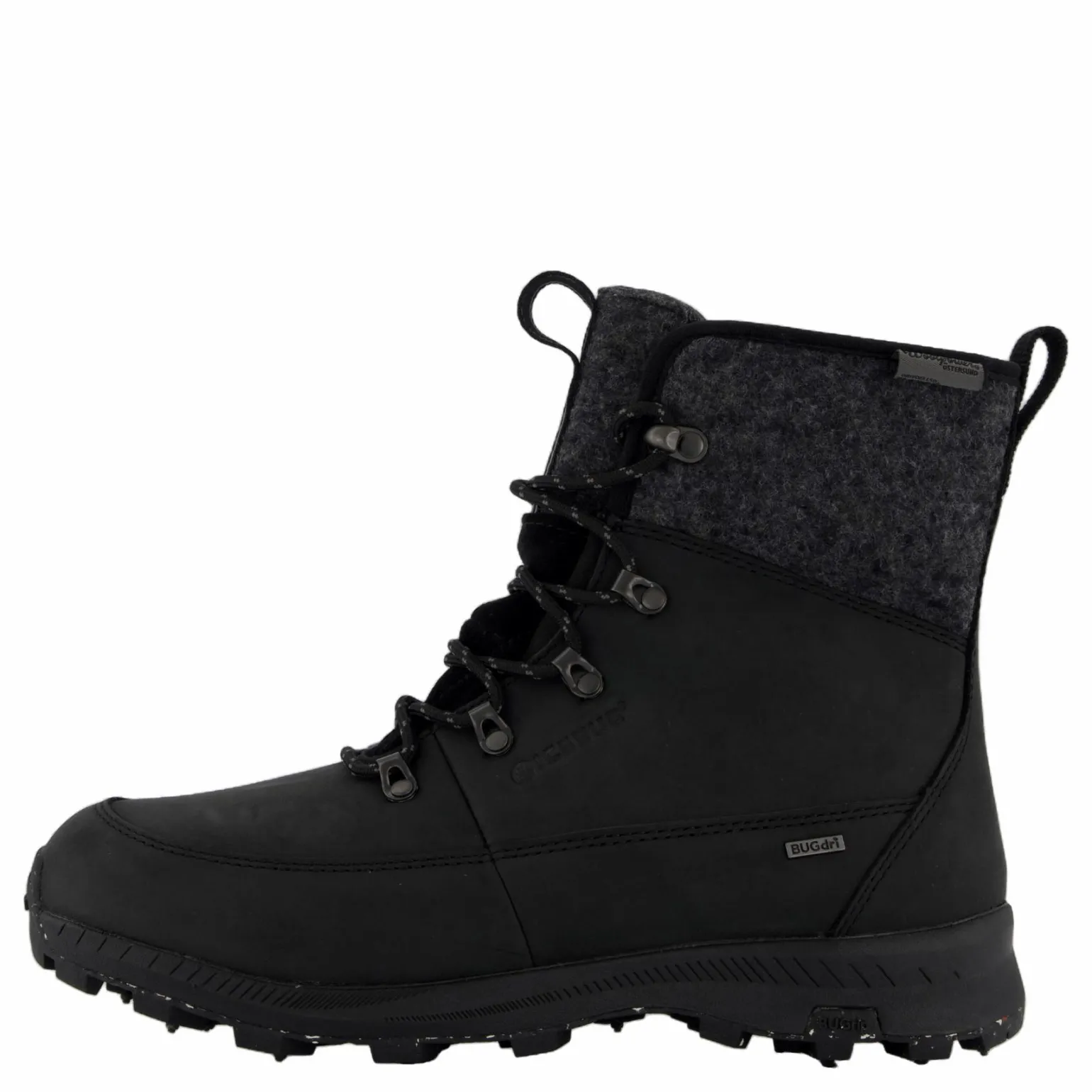 Adak Rewool W Bugrip Black/grey