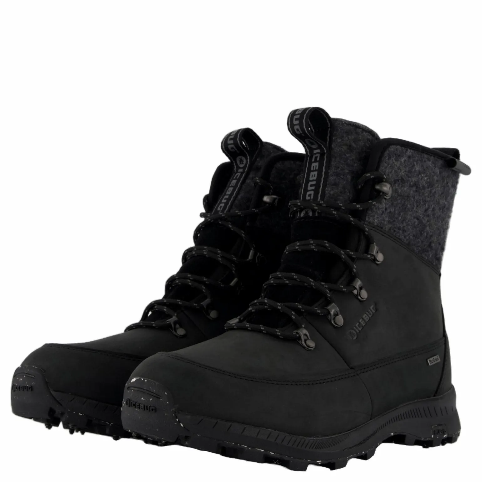 Adak Rewool W Bugrip Black/grey