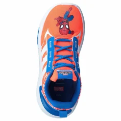 adidas x Marvel Super Hero Adventures Spider-Man Racer TR21 Shoes Solar Red / Cloud White / Blue Rush