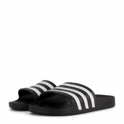Adilette Aqua Slides Core Black / Cloud White / Core Black
