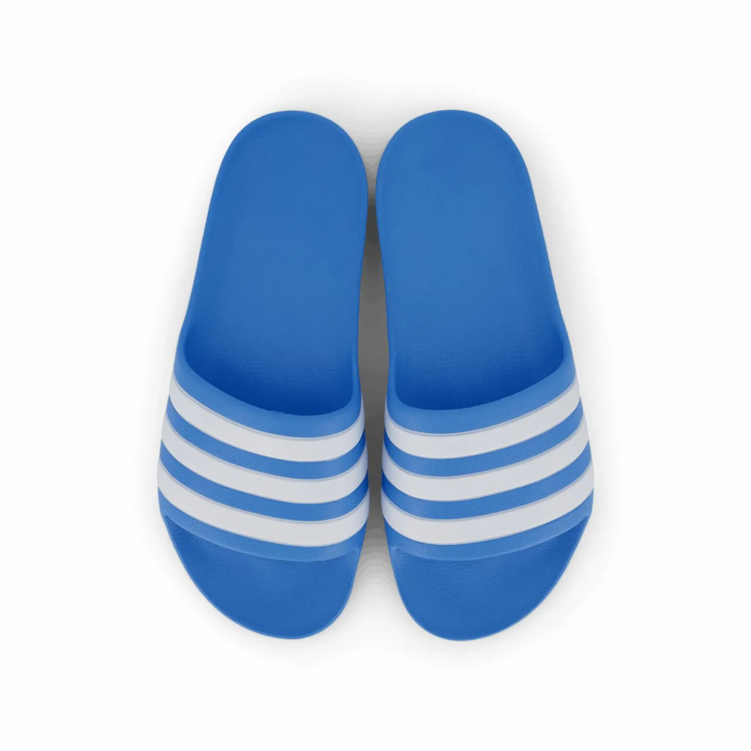 Adilette Aqua Slides Kids Blue Burst / Cloud White / Blue Burst