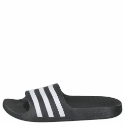 Adilette Aqua Slides Kids Core Black / Cloud White / Core Black