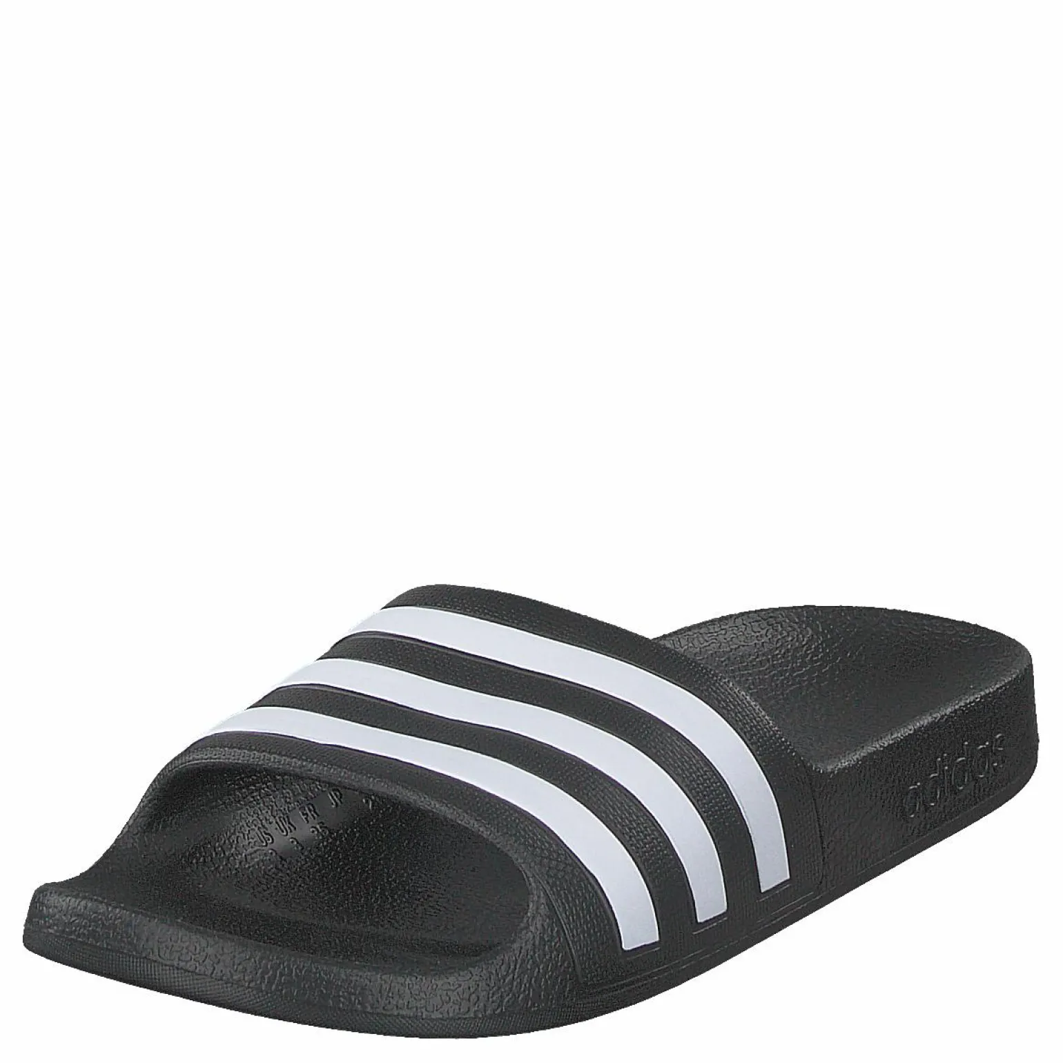 Adilette Aqua Slides Kids Core Black / Cloud White / Core Black