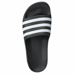 Adilette Aqua Slides Kids Core Black / Cloud White / Core Black