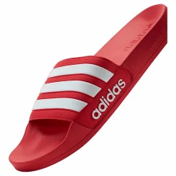 Adilette Shower Slides Vivid Red / Cloud White / Vivid Red