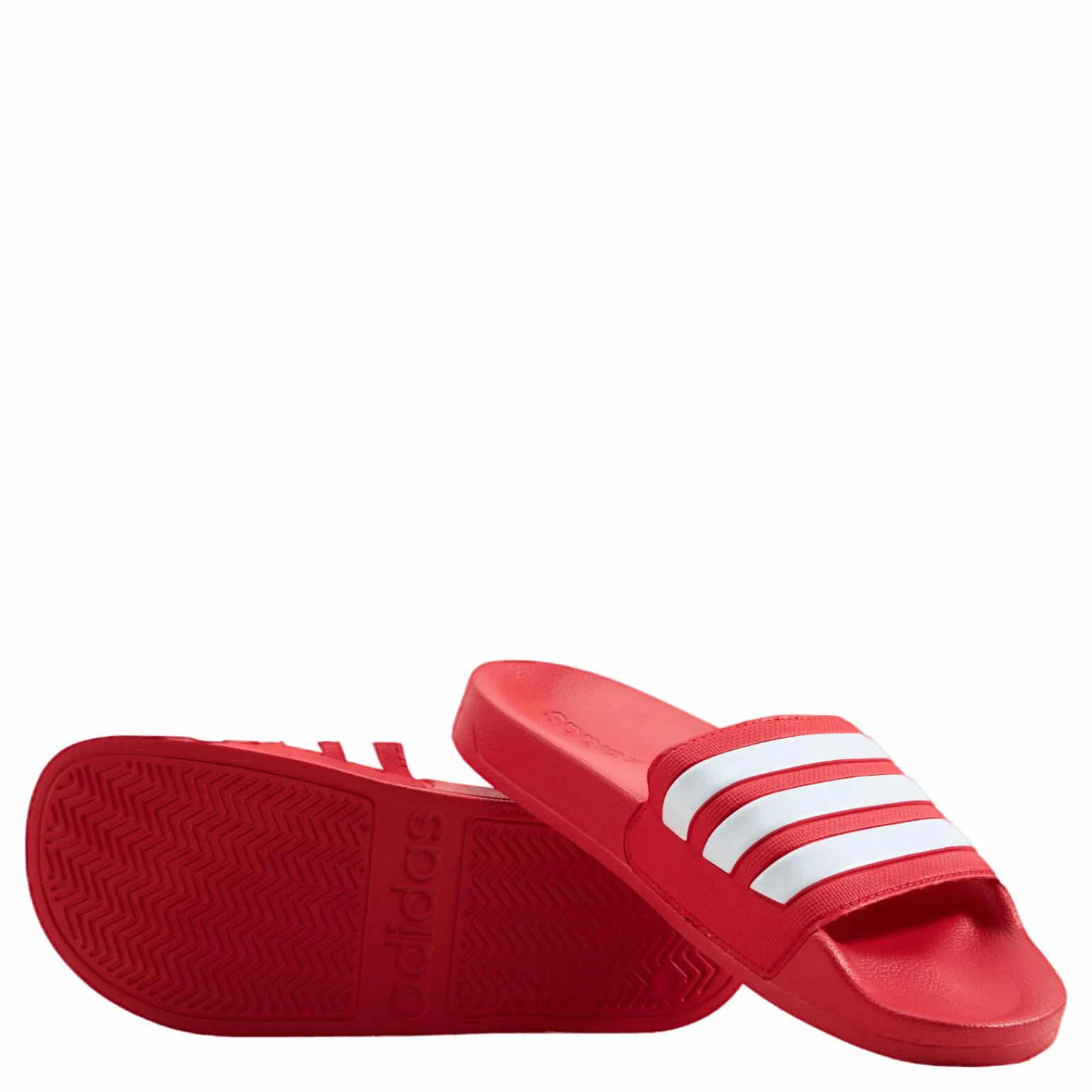 Adilette Shower Slides Vivid Red / Cloud White / Vivid Red
