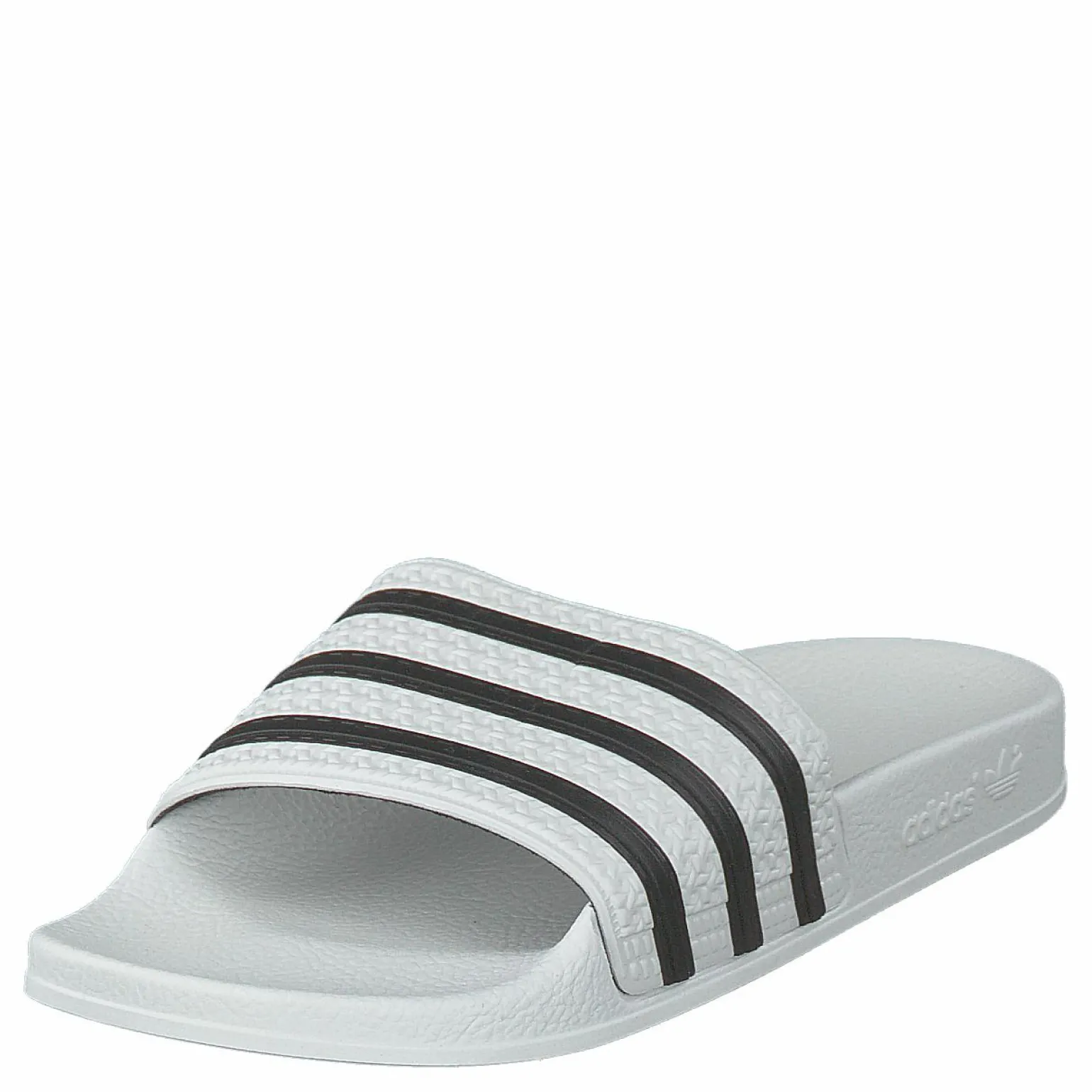 Adilette White/cblack/white
