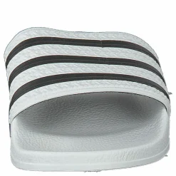 Adilette White/cblack/white