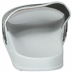 Adilette White/cblack/white