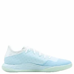 Adizero Fastcourt Handball Shoes Sky Tint / Cloud White / Signal Orange