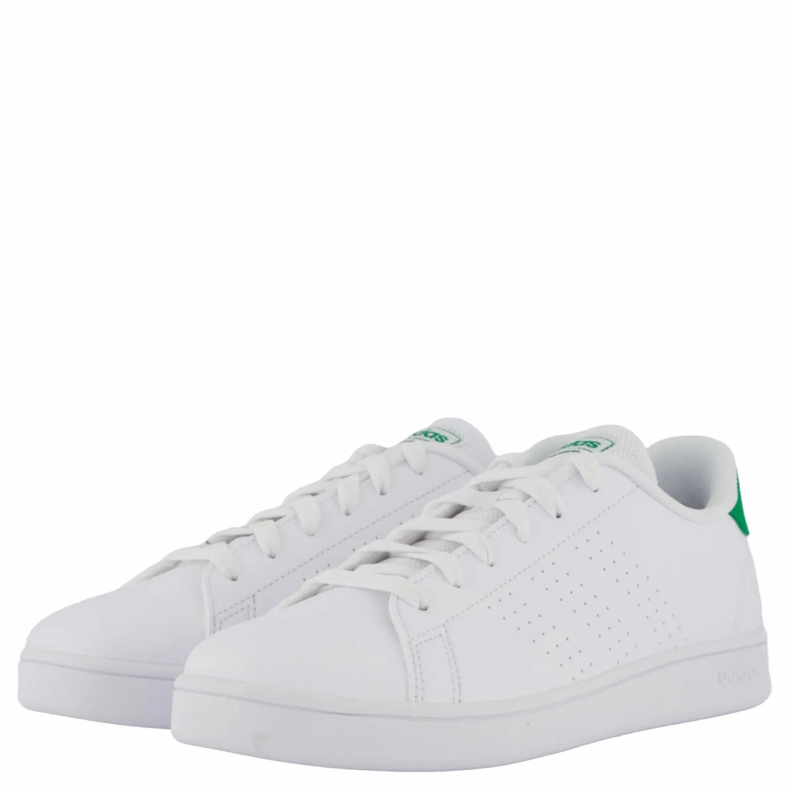 Advantage Lifestyle Court Lace Shoes Cloud White / Green / Core Black