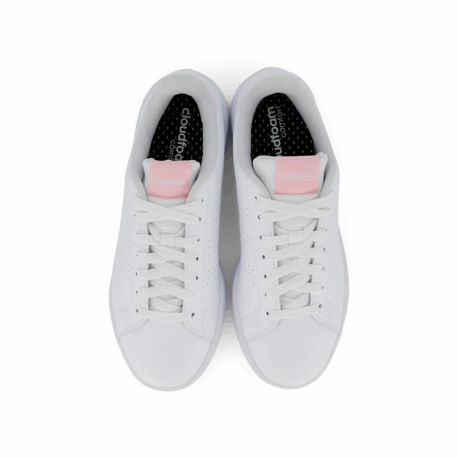 Advantage Shoes Cloud White / Cloud White / Clear Pink