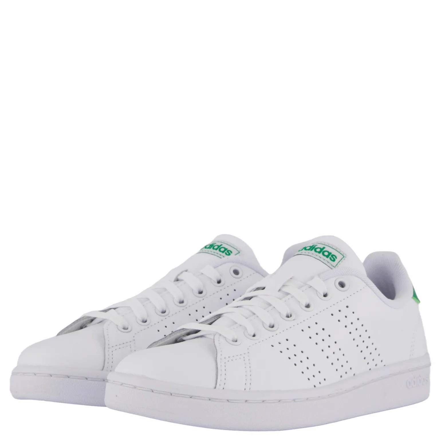 Advantage Shoes Cloud White / Cloud White / Green