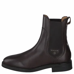 Aimlee Chelsea Boot Dark Brown