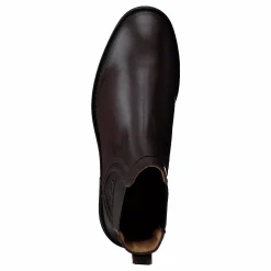 Aimlee Chelsea Boot Dark Brown