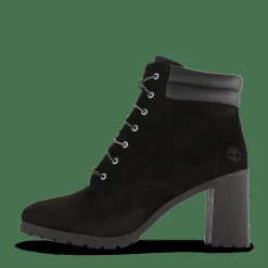 Allington Mid Lace Up Boot Jet Jet Black