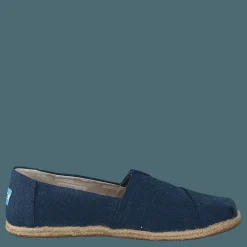 Alpargata Navy Washed Canvas Rope Sole