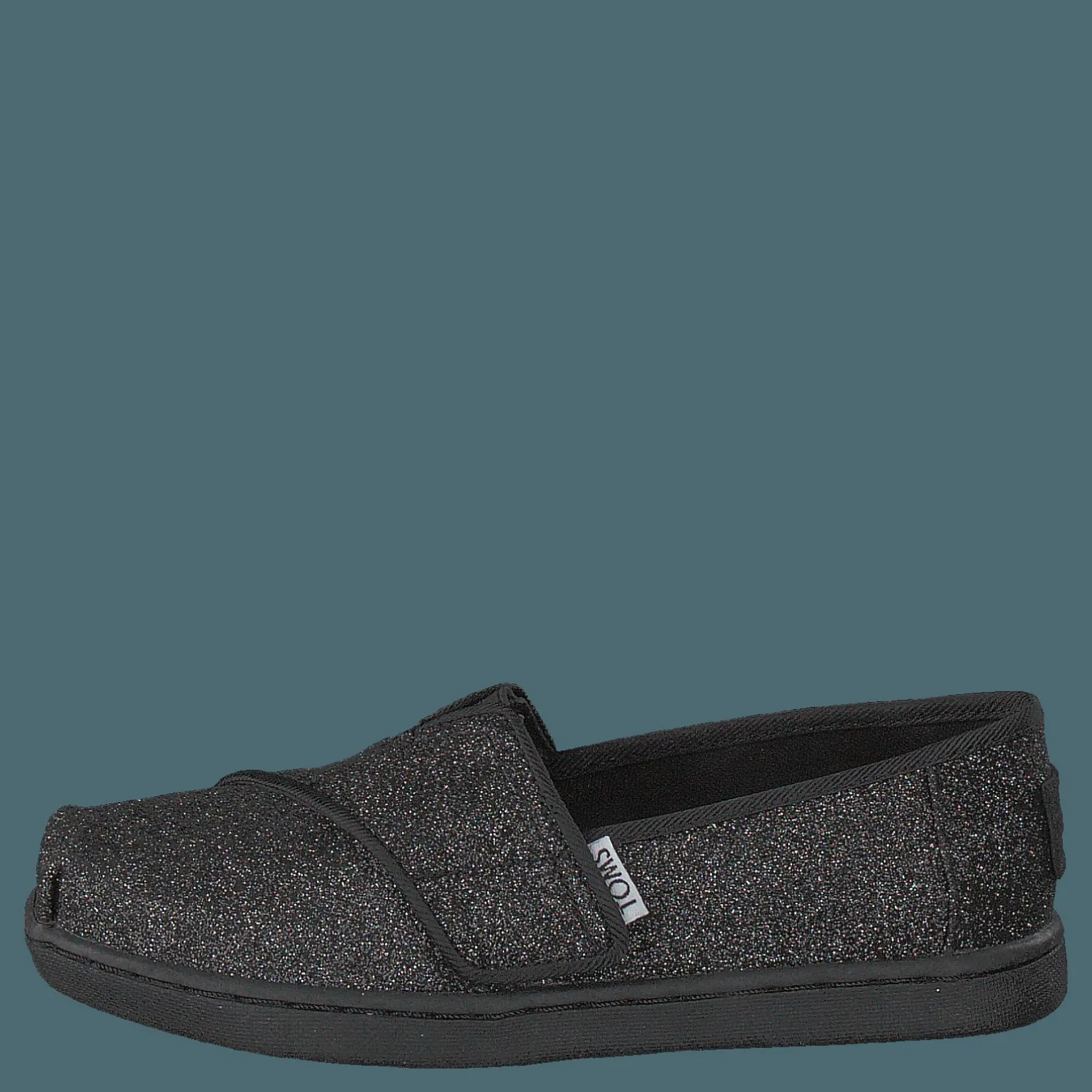 Alpargata Tiny Black Iridescent Glimmer