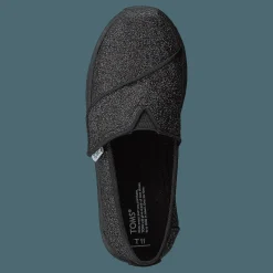 Alpargata Tiny Black Iridescent Glimmer