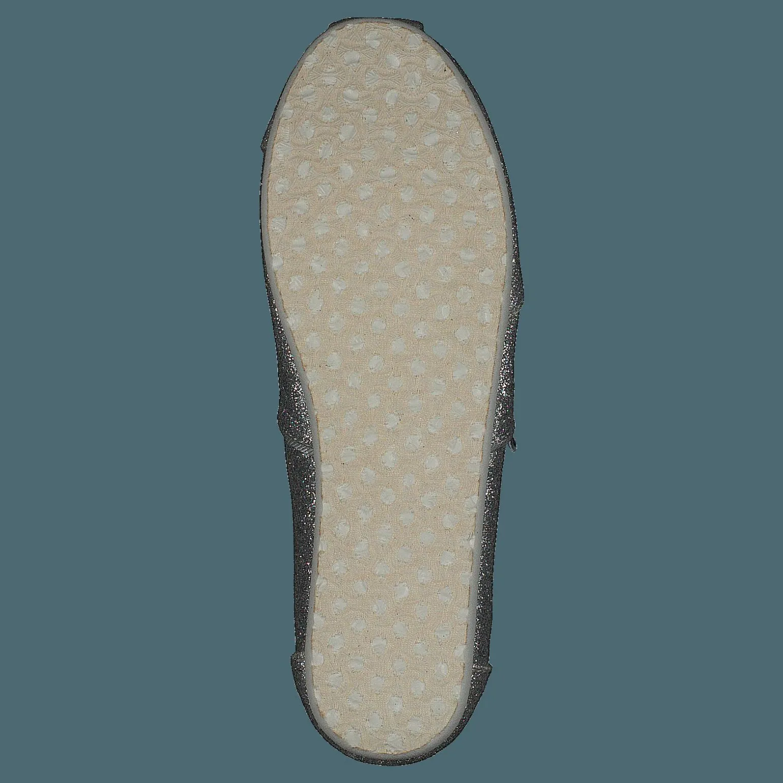 Alpargata Youth Silver Iridescent Glimmer