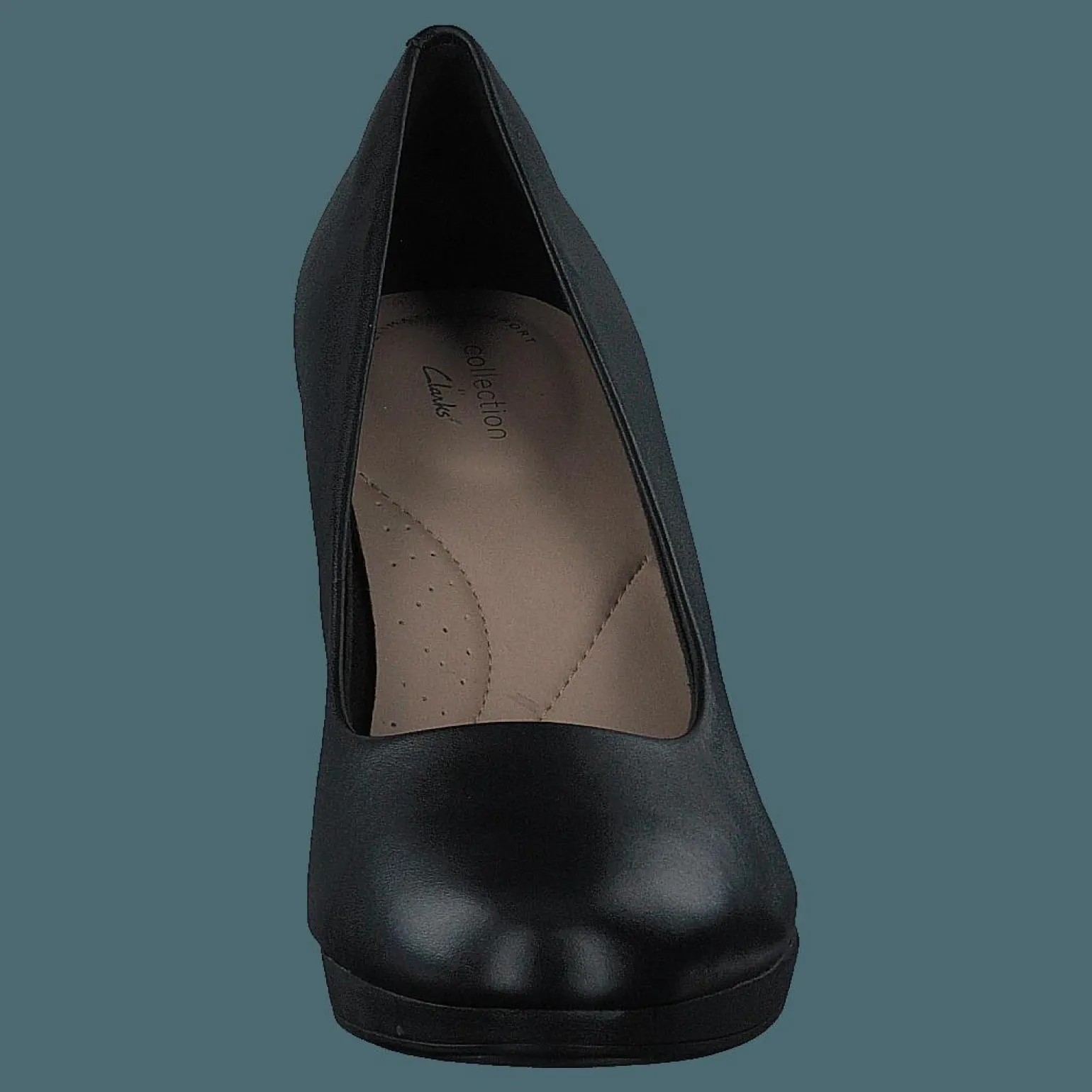 Amber Joy Black Leather