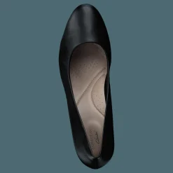 Amber Joy Black Leather