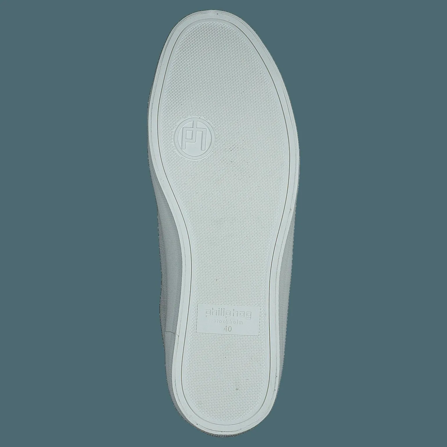 Andrea White/fog Blue