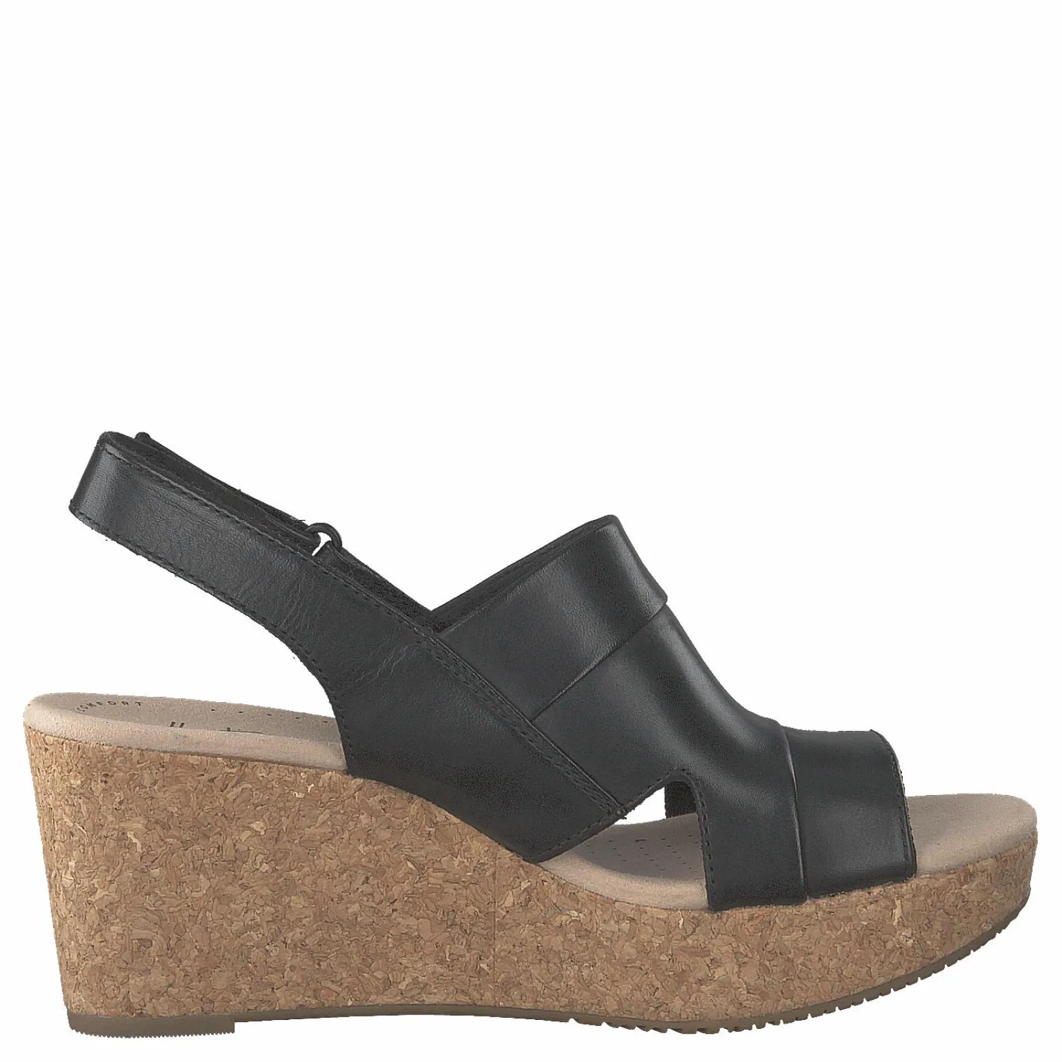 Annadel Ivory Black Leather