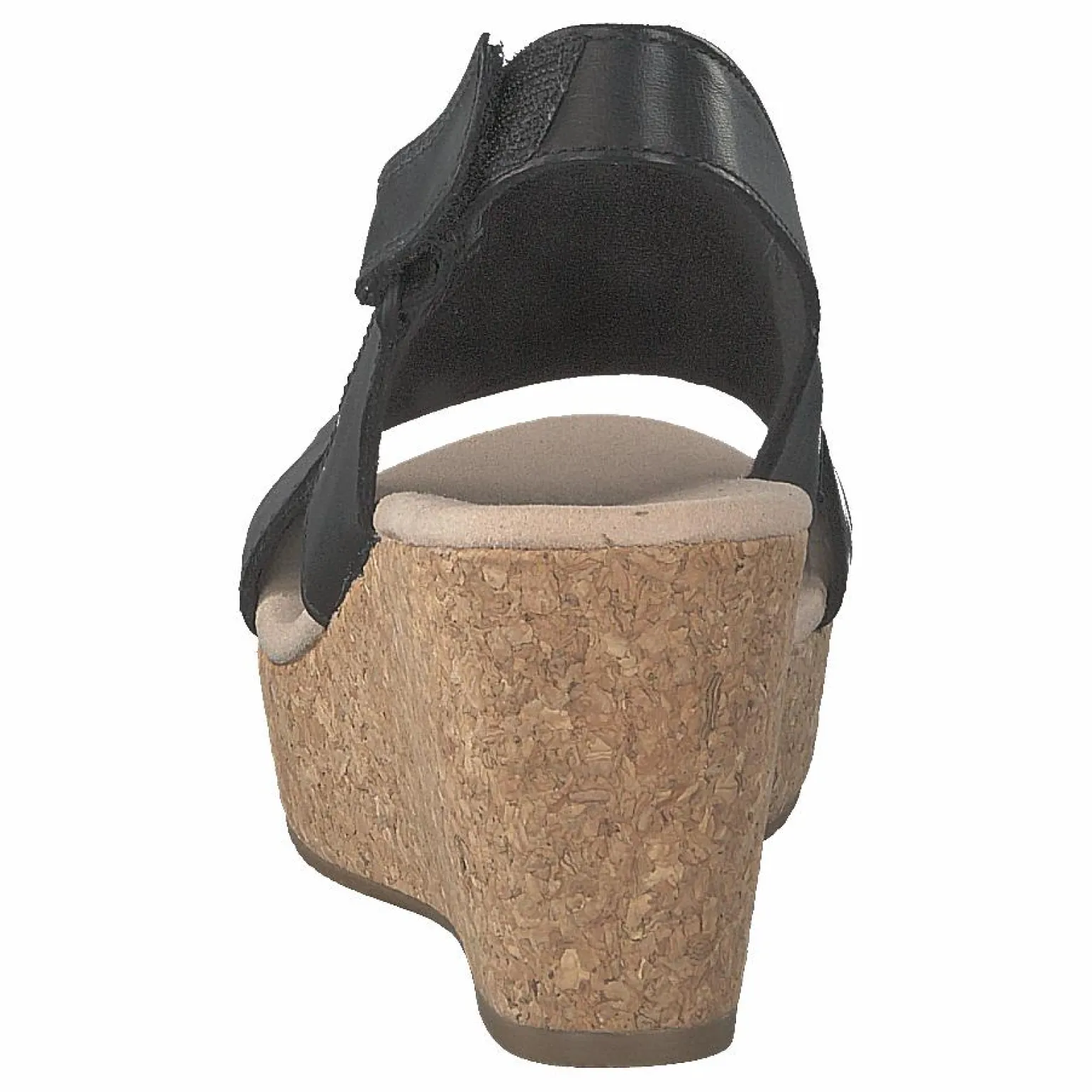 Annadel Ivory Black Leather