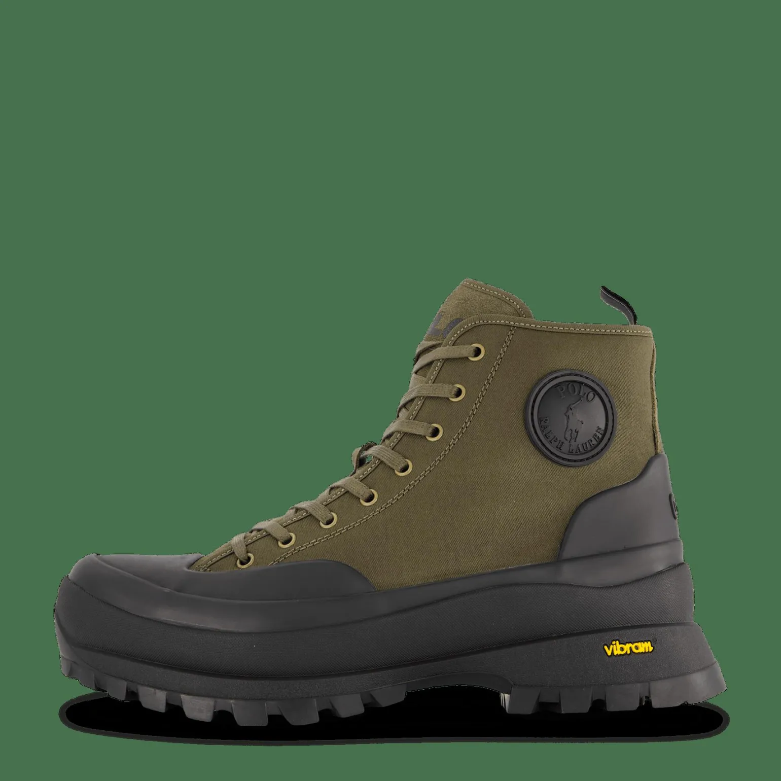 Armin Waxed Twill Sneaker Boot Canopy Olv