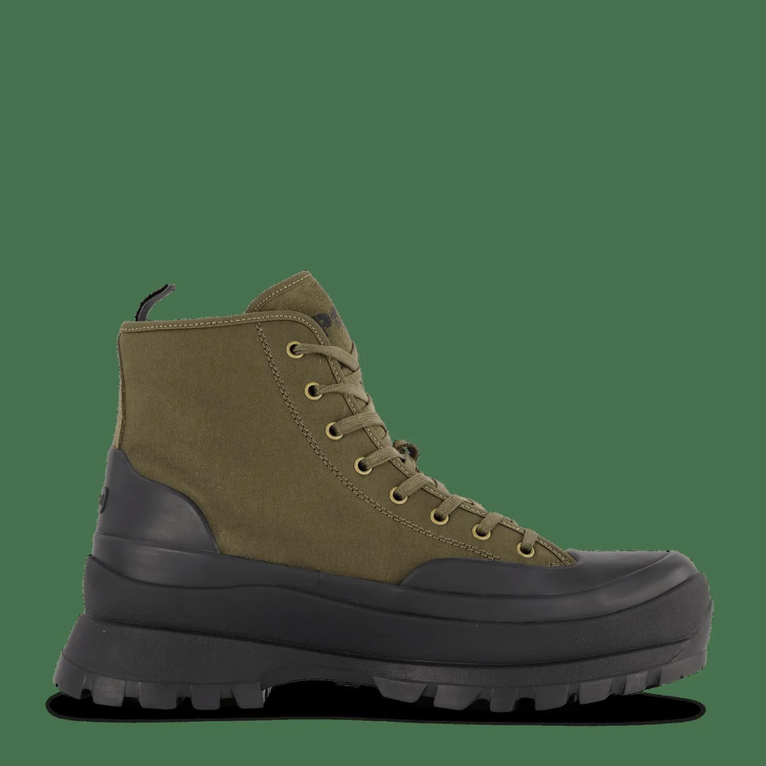 Armin Waxed Twill Sneaker Boot Canopy Olv