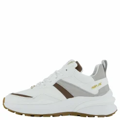 Athena Run White Brown