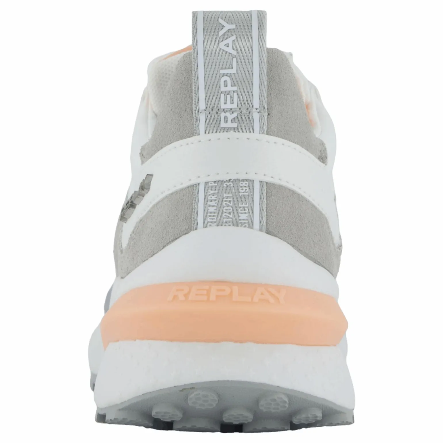 Athena Run White Orange