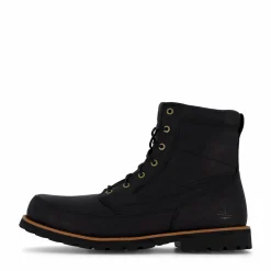 Attleboro Mid Lace Up Boot Jet Jet Black