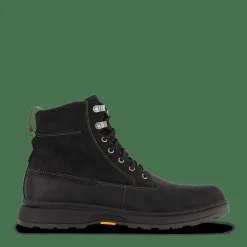 Atwells Ave Mid Lace Up Waterp Jet Black