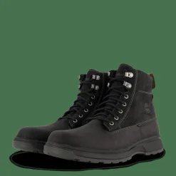 Atwells Ave Mid Lace Up Waterp Jet Black