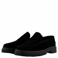 Austin Black Suede