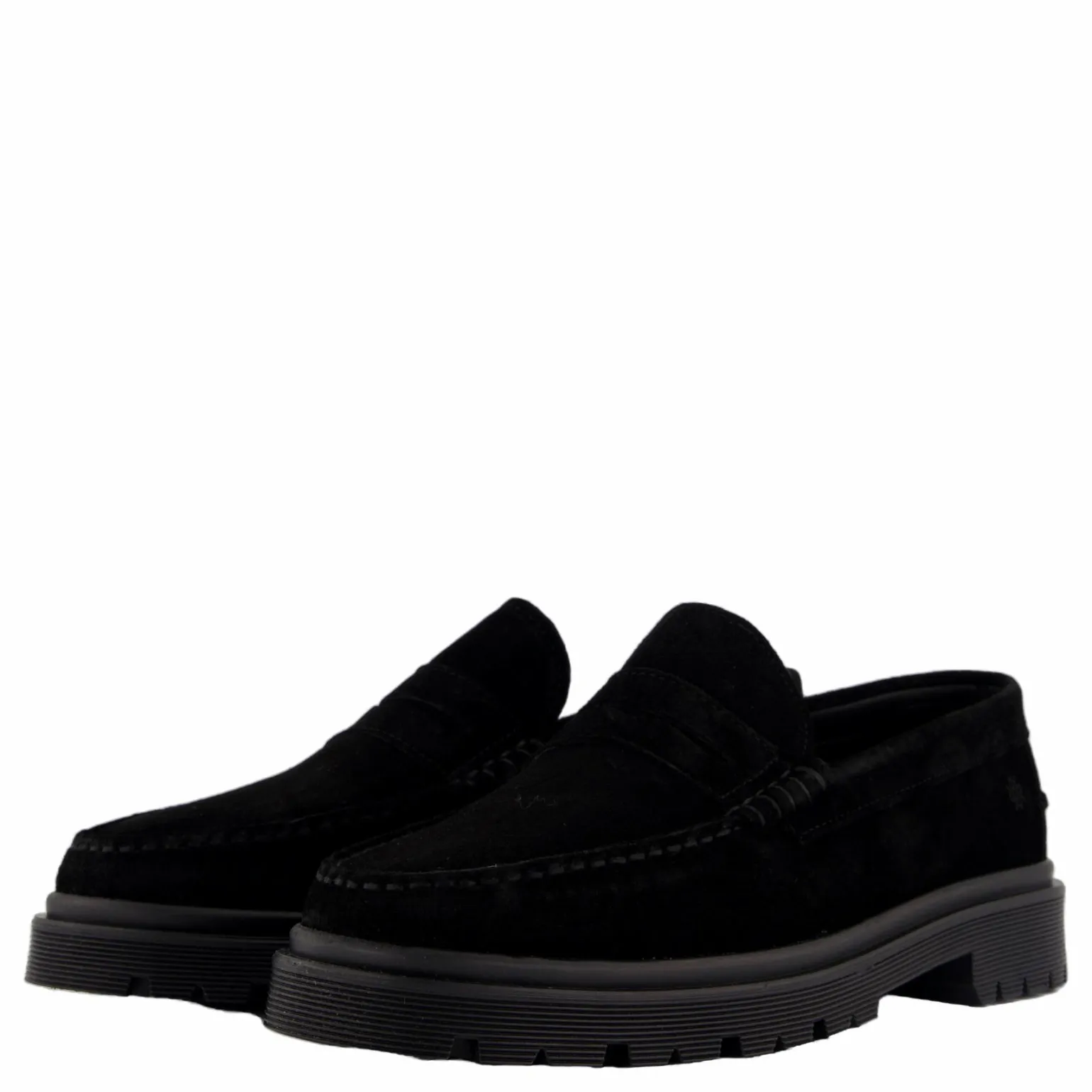 Austin Black Suede