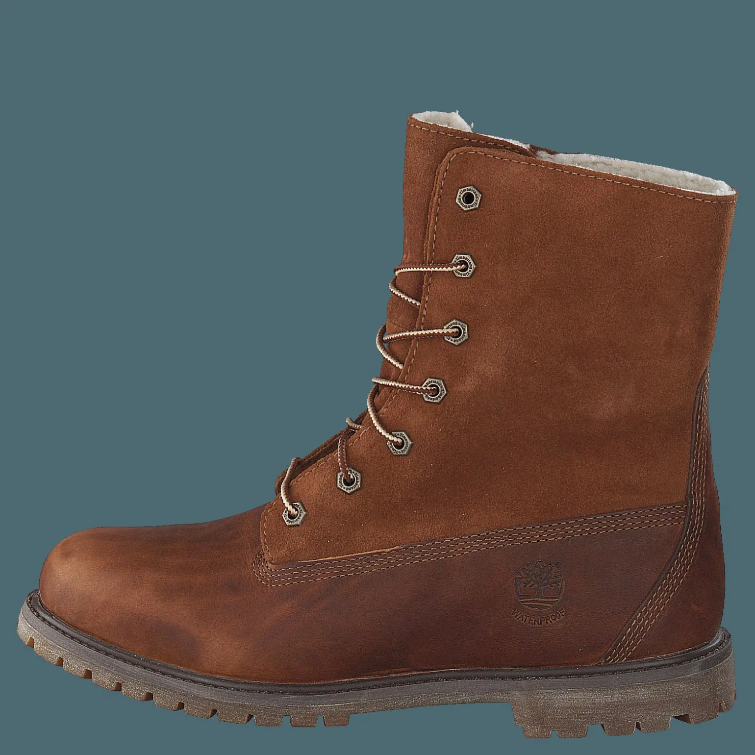 Authentic Teddy Fleece Dark Brown