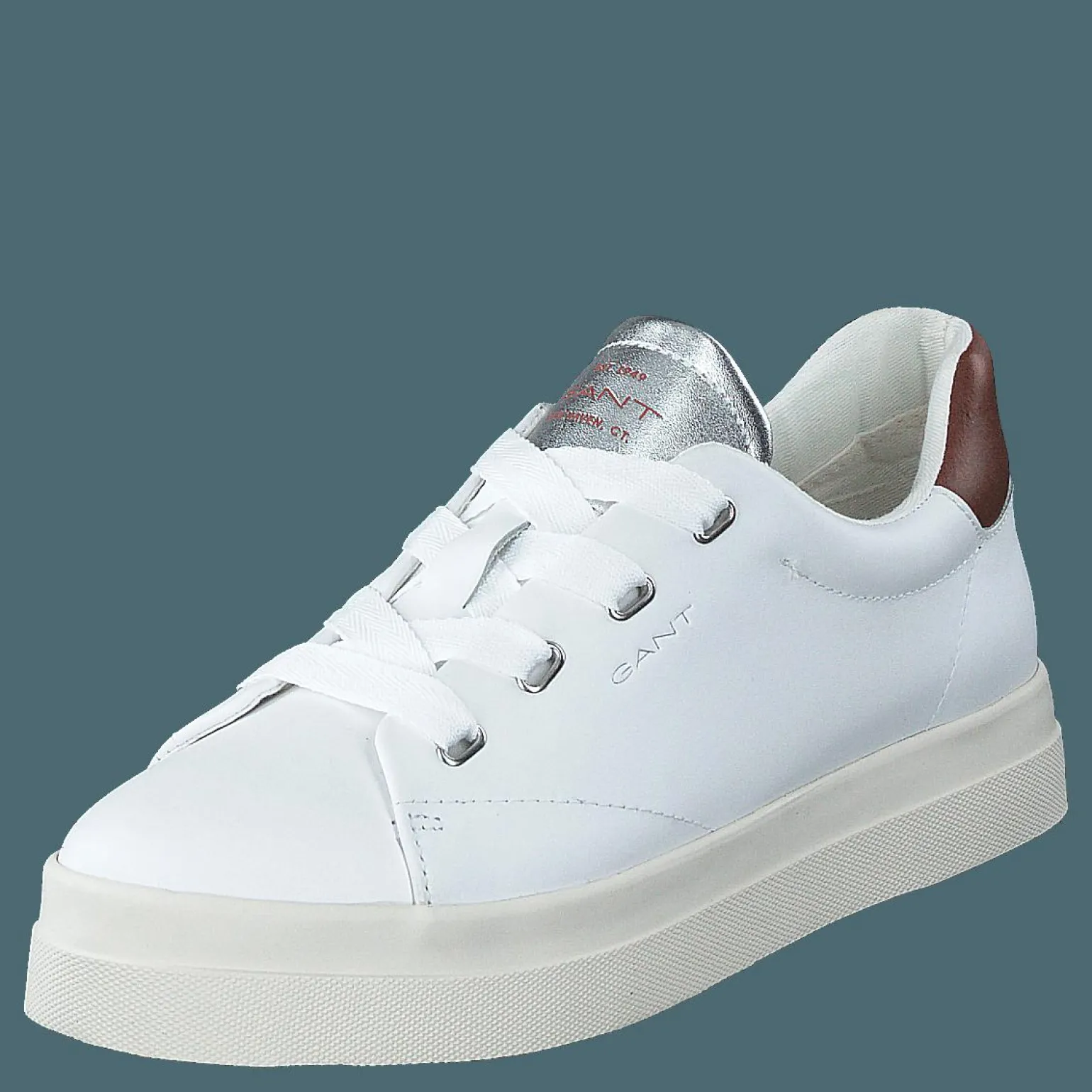 Avona Sneaker White/cognac/silver