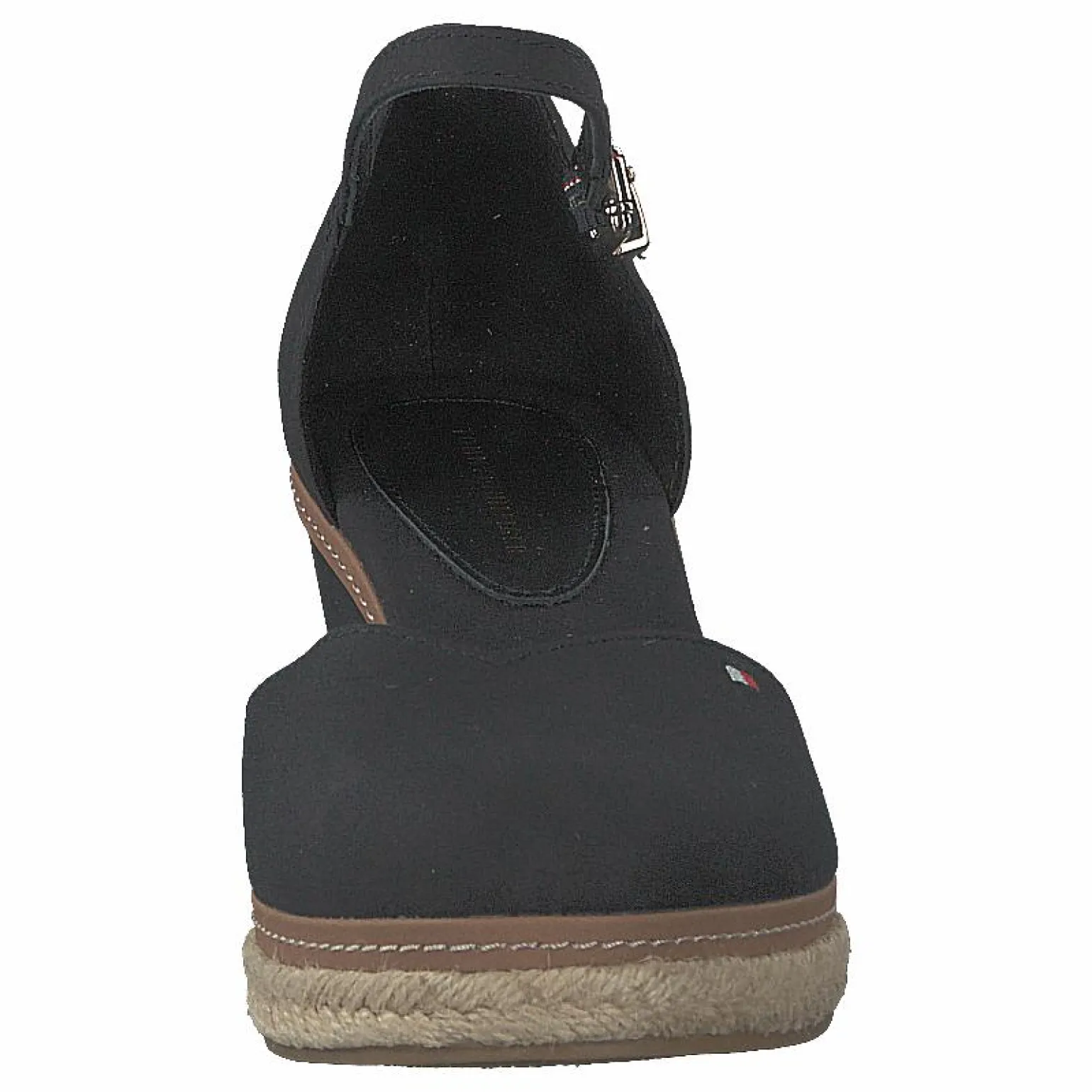 Basic Closed Toe Mid Wedge Black Bds